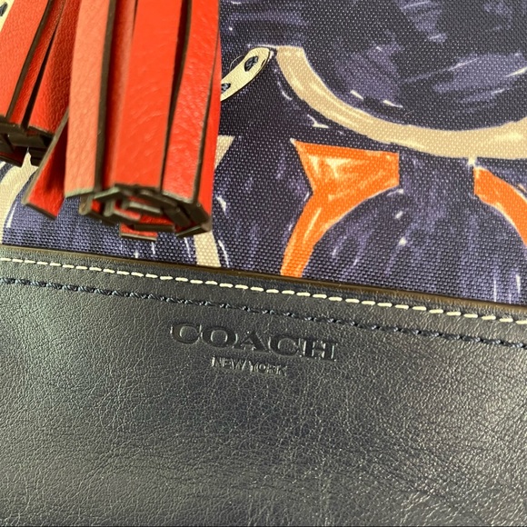 Coach Legacy Heritage Candace Carryall Satchel D1220-19951 Handbag Bag Purse EUC - Picture 5 of 12